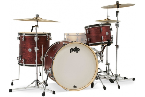 DW PDP Concept Classic  Wood Hoop OB Stain/EH 22
